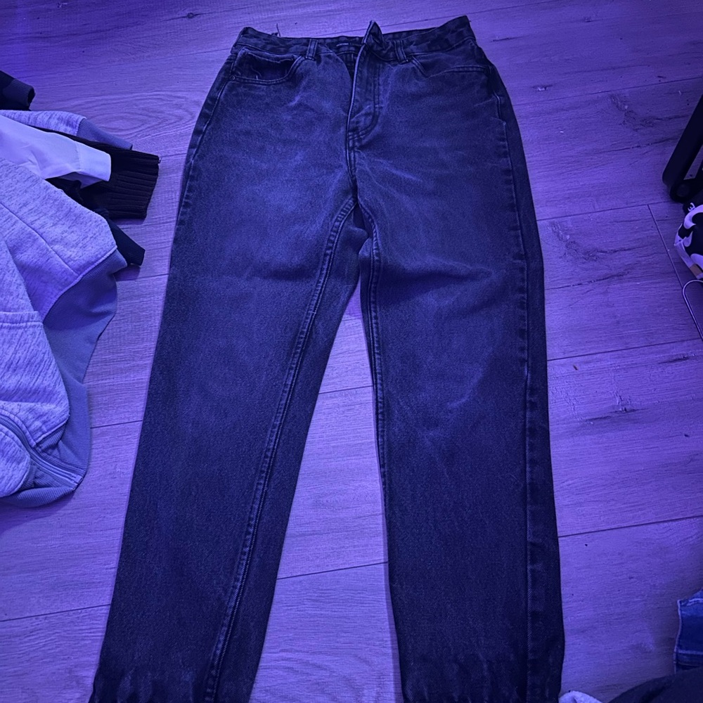 Stylish Black Denim Jeans